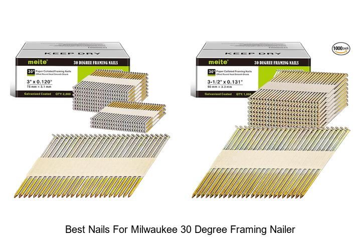 Top 12 Best Nails for Milwaukee 30 Degree Framing Nailer Reveal