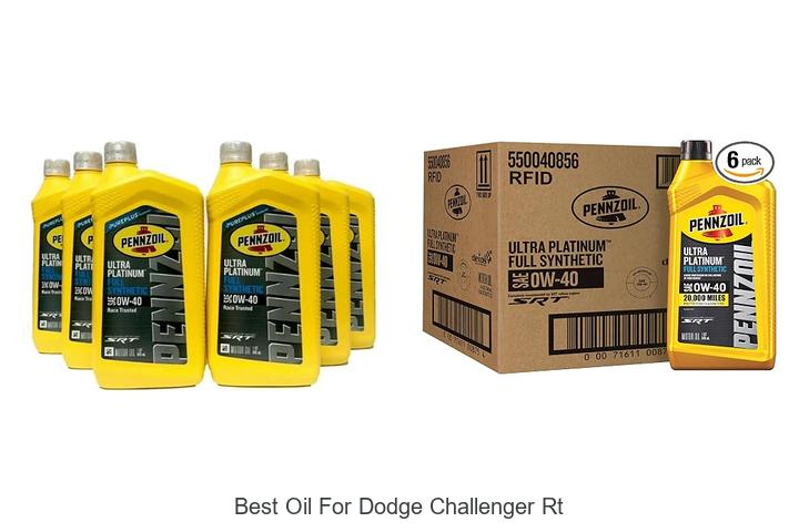 Top 12 Best Oil for Dodge Challenger RT to Boost Power