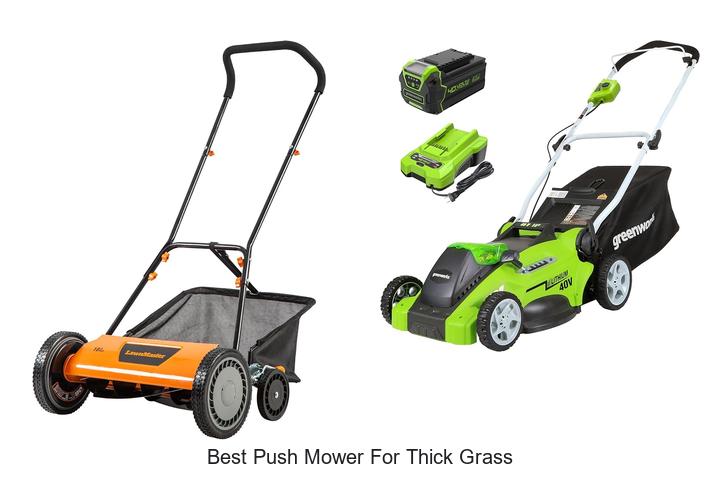 Top 12 Best Push Mower for Thick Grass That Cuts Perfectly