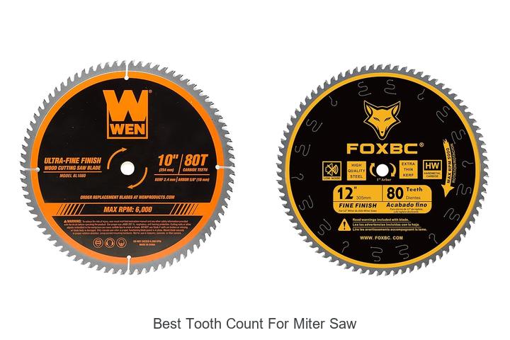 Top 12 Best Tooth Count For Miter Saw You Can’t Miss