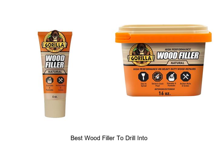 Top 12 Best Wood Filler To Drill Into You Can’t Miss!